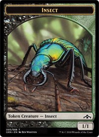 Insect // Saproling Token