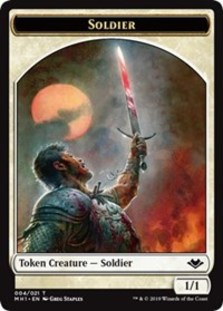 Soldier (004) // Myr (019) Double-sided Token