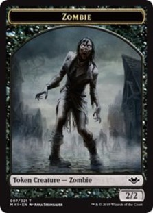 Zombie (007) // Spider (014) Double-sided Token