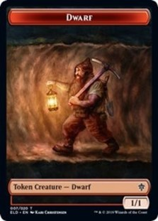 Dwarf // Food (18) Double-sided Token