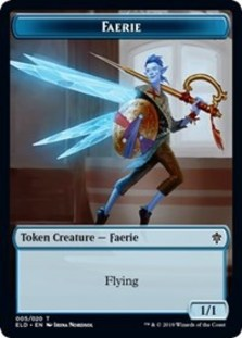 Faerie // Food (18) Double-sided Token