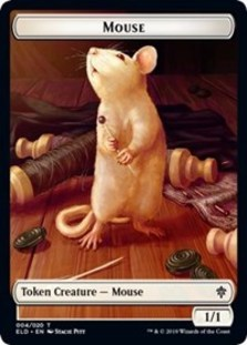 Mouse // Food (15) Double-sided Token