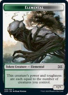 Elemental // Shapeshifter Double-sided Token