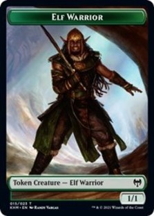 Elf Warrior // Spirit Double-sided Token
