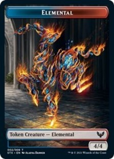 Elemental (2) // Fractal Double-Sided Token