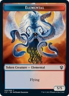 Elemental (20) // Copy Double-sided Token