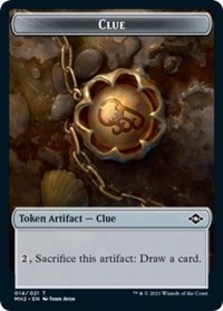 Clue (014) // Crab Double-sided Token