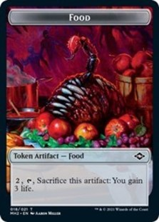Food (018) // Golem Double-sided Token