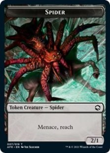 Spider // Guenhwyvar Double-sided Token
