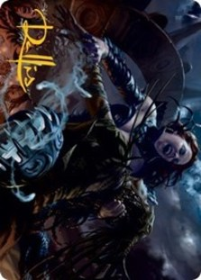 Olivia's Midnight Ambush Art Card (Gold-Stamped Signature)