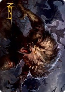 Village Reavers Art Card (Gold-Stamped Signature)