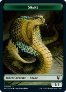 Snake // Spirit Double-sided Token
