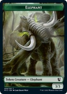 Elephant // Spirit Double-sided Token