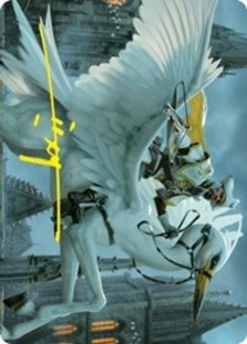 Gryff Rider Art Card (Gold-Stamped Signature)