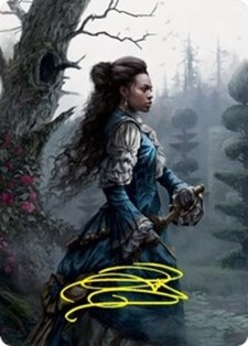 Mina Harker Art Card (Gold-Stamped Signature)