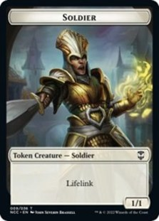 Soldier // Devil Double-sided Token