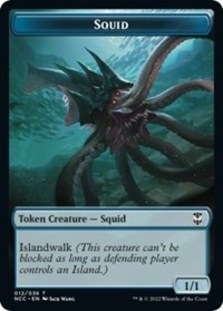 Squid // The Monarch Double-sided Token