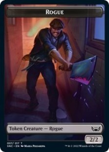 Rogue // Treasure (015) Double-sided Token