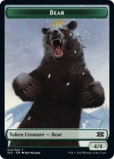 Bear // Monk Double-sided Token