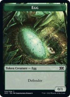 Egg // Aven Initiate Double-sided Token