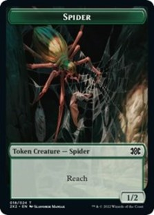 Spider // Monk Double-sided Token