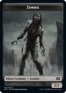 Zombie // Vampire Double-sided Token