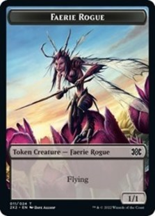 Faerie Rogue // Soldier Double-sided Token
