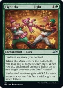 Fight the ________ Fight (Galaxy Foil)