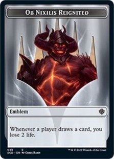 Ob Nixilis Reignited // Ob Nixilis Reignited Double-sided Token
