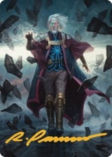 Urza, Planeswalker Art Card (Gold-Stamped Signature)