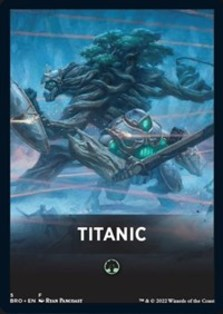 Titanic Theme Card