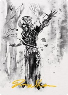 Rustvine Cultivator Art Card (Gold-Stamped Signature)