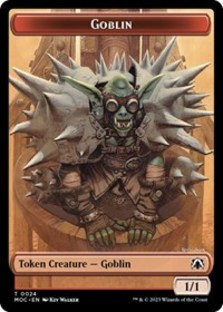 Goblin // Sliver Double-sided Token