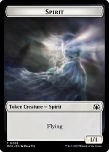 Spirit (9) // Treasure Double-sided Token
