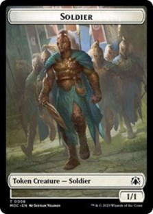 Soldier // Insect Double-sided Token