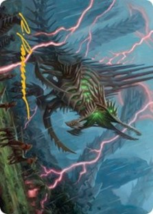 Etali, Primal Sickness Art Card (32/81) (Gold-Stamped Signature)