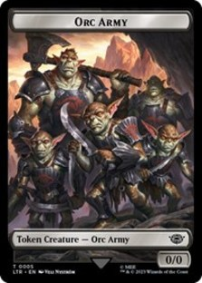 Orc Army (0005) // Food (0011) Double-Sided Token