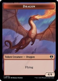 Dragon // Kor Ally Double-Sided Token