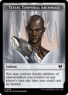 Emblem - Teferi, Temporal Archmage