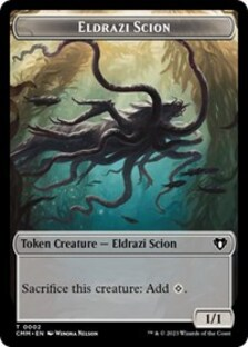 Eldrazi Scion // Dwarf Berserker Double-Sided Token