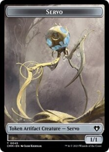Servo // Thrull Double-Sided Token