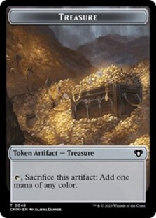 Treasure // Kor Soldier Double-Sided Token