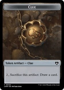 Clue // Elemental (0025) Double-Sided Token