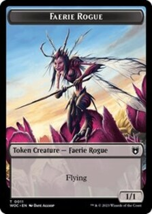 Faerie Rogue (0011) // Pirate Double-Sided Token