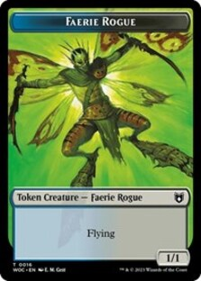 Faerie Rogue (0016) // Copy Double-Sided Token