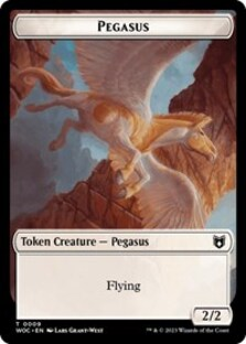Pegasus // Saproling Double-Sided Token