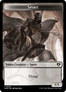 Spirit (0039) // Elf Druid Double-Sided Token