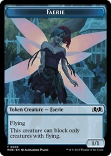 Faerie // Food (0011) Double-Sided Token