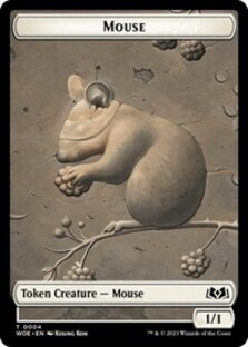 Mouse // Food (0013) Double-Sided Token