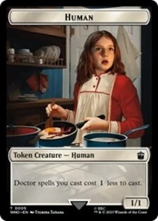 Human (0005) // Treasure (0029) Double-Sided Token